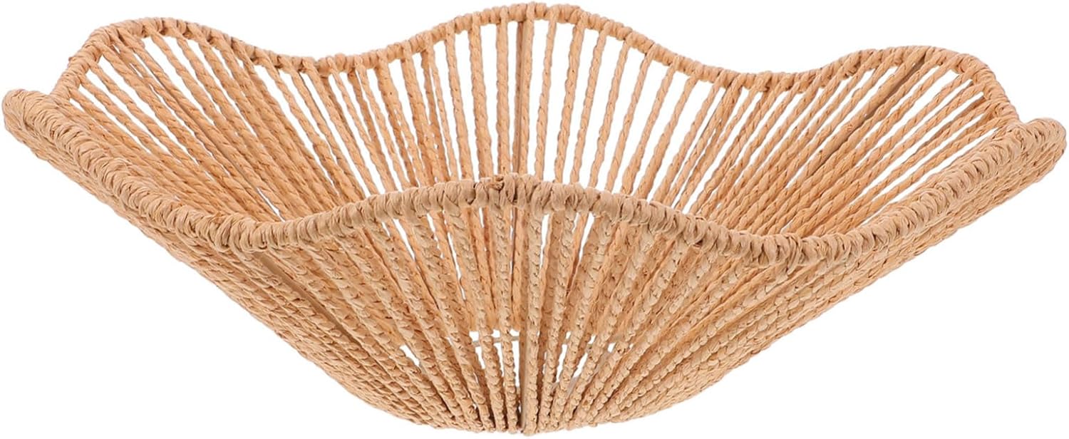 Garneck Stylish Handwoven Lampshade for Table Lamps Minimalist Ceiling Light Cover for Bedroom Living Room and Festival Decor Soft Diffused Lighting for Inviting Atmosphere